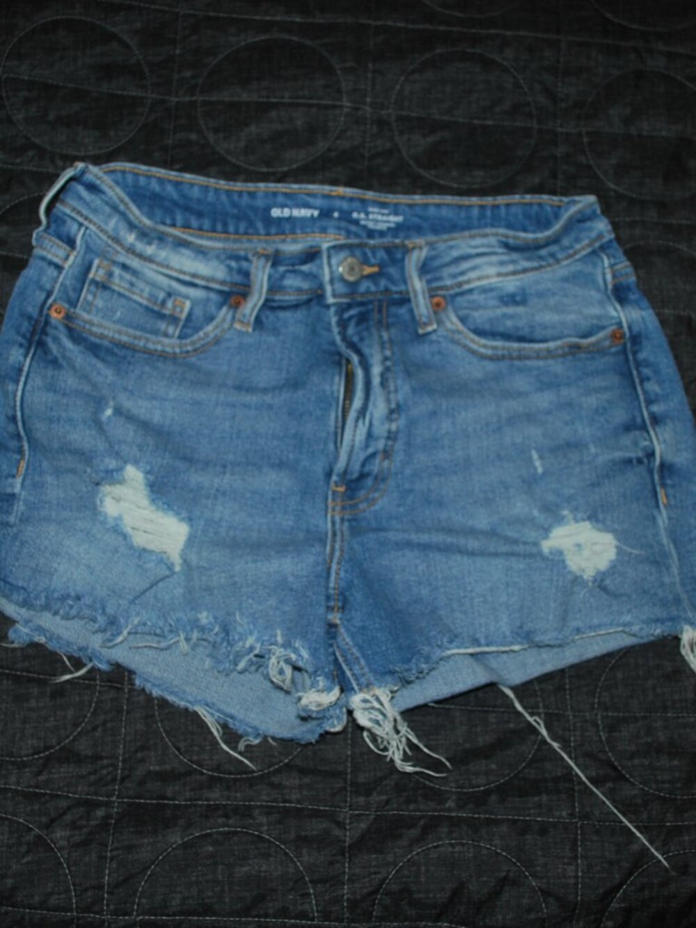 Old Navy High Rise denim shorts size 6